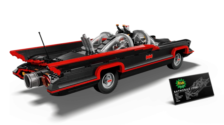 Klocki LEGO Batman™ 76328 Klasyczny serial telewizyjny Batman™ — Batmobil™