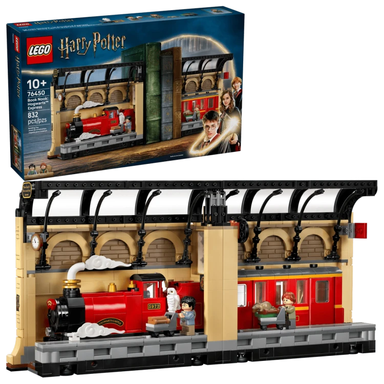Klocki LEGO Harry Potter 76450 Book nook: Ekspres do Hogwartu™