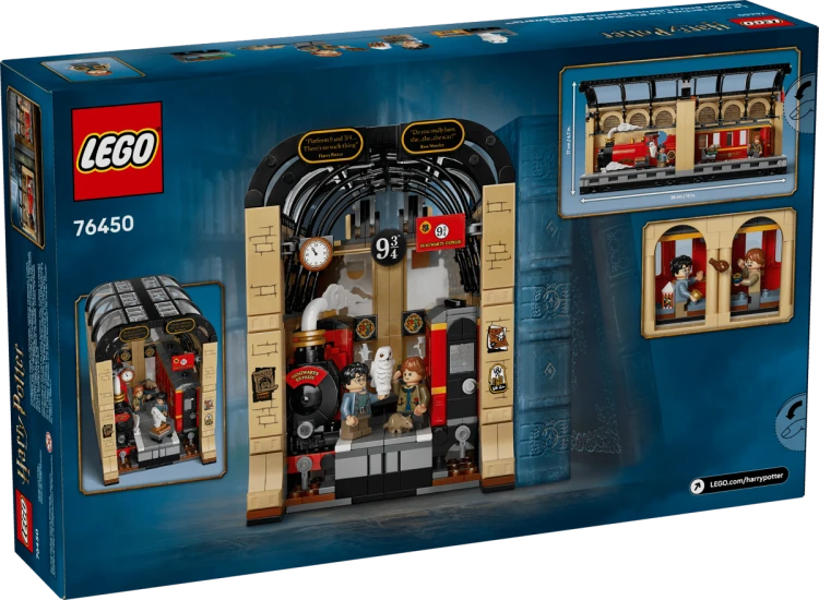 Klocki LEGO Harry Potter 76450 Book nook: Ekspres do Hogwartu™