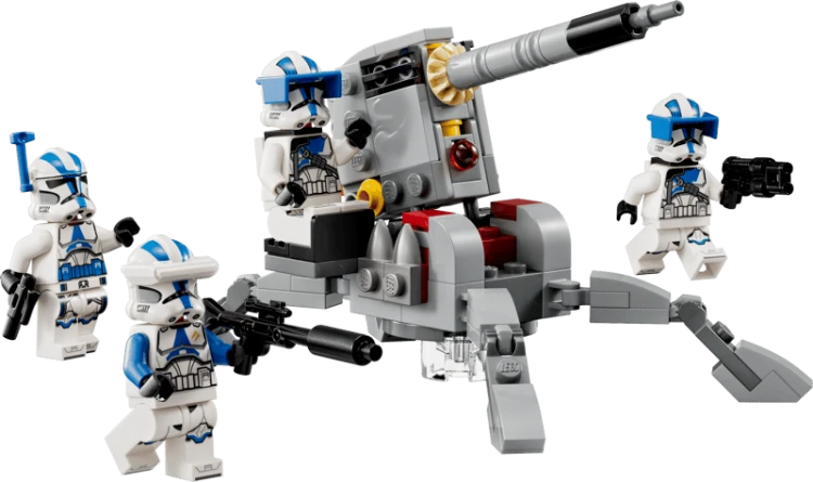 Klocki LEGO Star Wars 75345 Zestaw bitewny – żołnierze-klony z 501. legionu™