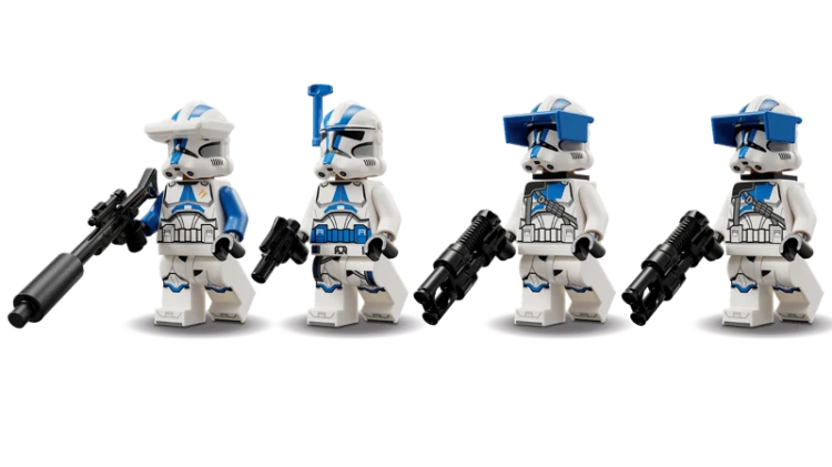 Klocki LEGO Star Wars 75345 Zestaw bitewny – żołnierze-klony z 501. legionu™