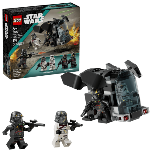 Klocki LEGO Star Wars 75412 Szturmowiec Śmierci i nocny szturmowiec — zestaw bitewny