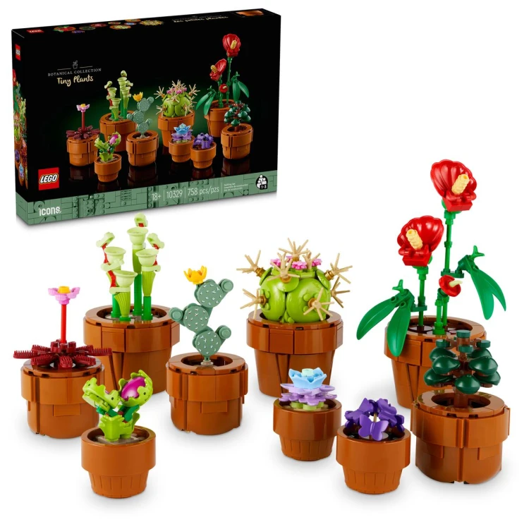 Klocki LEGO Botanicals 10329 Małe roślinki