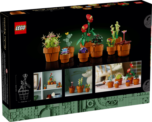 Klocki LEGO Botanicals 10329 Małe roślinki