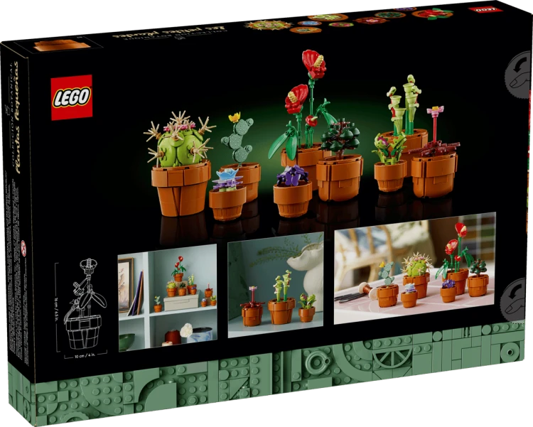 Klocki LEGO Botanicals 10329 Małe roślinki