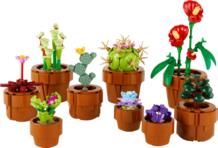 Klocki LEGO Botanicals 10329 Małe roślinki