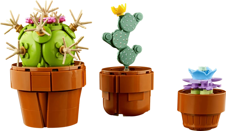 Klocki LEGO Botanicals 10329 Małe roślinki