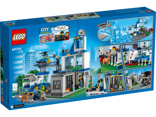 Klocki LEGO City 60316 Posterunek policji