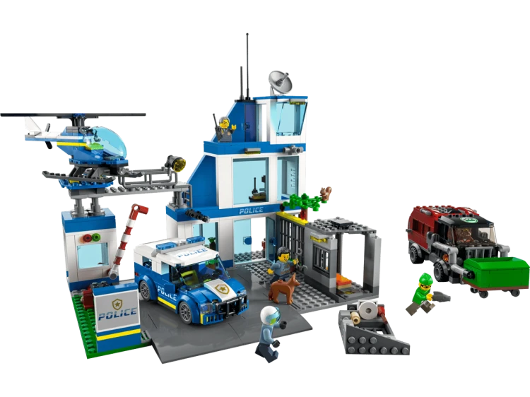 Klocki LEGO City 60316 Posterunek policji