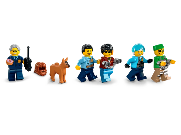 Klocki LEGO City 60316 Posterunek policji