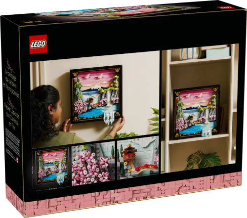 Klocki LEGO ART  31218 Japoński krajobraz z kwitnącą wiśnią