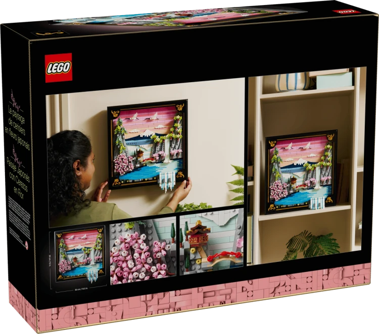 Klocki LEGO ART  31218 Japoński krajobraz z kwitnącą wiśnią