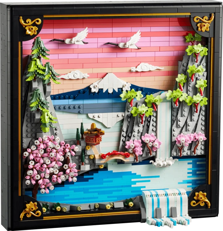 Klocki LEGO ART  31218 Japoński krajobraz z kwitnącą wiśnią