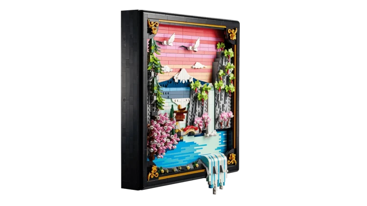 Klocki LEGO ART  31218 Japoński krajobraz z kwitnącą wiśnią