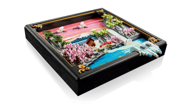 Klocki LEGO ART  31218 Japoński krajobraz z kwitnącą wiśnią