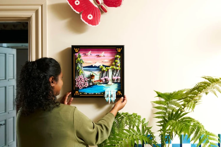 Klocki LEGO ART  31218 Japoński krajobraz z kwitnącą wiśnią