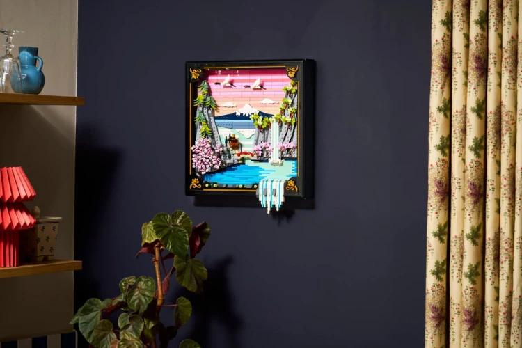 Klocki LEGO ART  31218 Japoński krajobraz z kwitnącą wiśnią