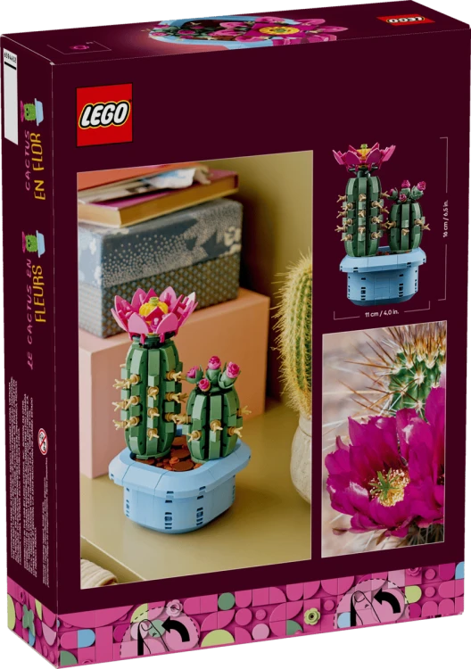 Klocki LEGO Botanicals 11509 Kwitnący kaktus