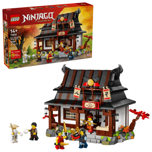 Klocki LEGO NINJAGO 71858 Kuźnia Cztery Bronie — 15-lecie