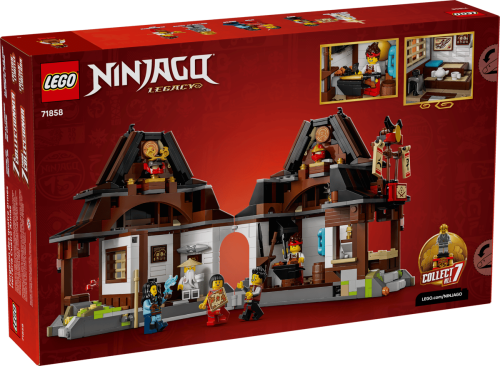 Klocki LEGO NINJAGO 71858 Kuźnia Cztery Bronie — 15-lecie