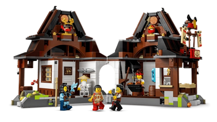Klocki LEGO NINJAGO 71858 Kuźnia Cztery Bronie — 15-lecie