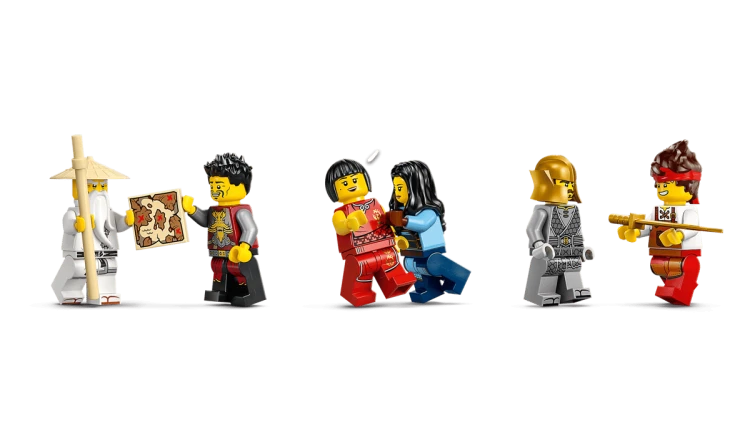 Klocki LEGO NINJAGO 71858 Kuźnia Cztery Bronie — 15-lecie
