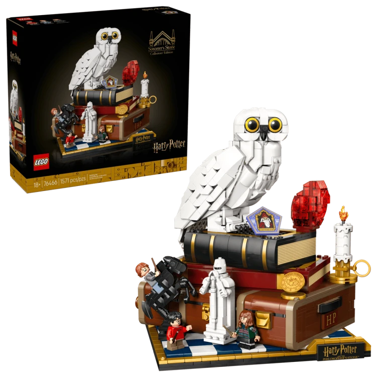 Klocki LEGO Harry Potter 76466 Kamień filozoficzny — edycja kolekcjonerska