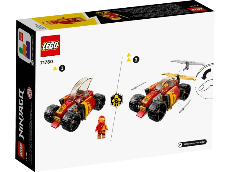 Klocki LEGO NINJAGO 71780 Samochód wyścigowy ninja Kaia EVO