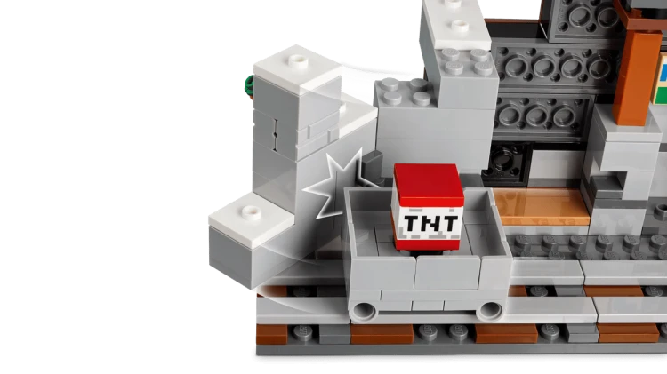 Klocki LEGO Minecraft 21277 Kilofowa kopalnia