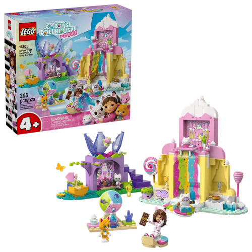 Klocki LEGO Koci domek Gabi 11205 Łakociowa Góra i Kiciowy Ogródek