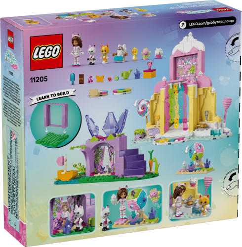 Klocki LEGO Koci domek Gabi 11205 Łakociowa Góra i Kiciowy Ogródek