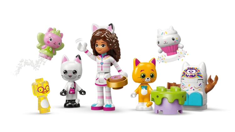 Klocki LEGO Koci domek Gabi 11205 Łakociowa Góra i Kiciowy Ogródek