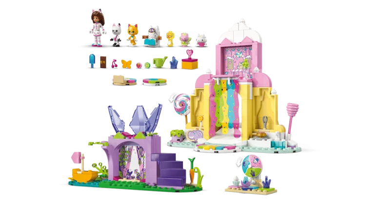 Klocki LEGO Koci domek Gabi 11205 Łakociowa Góra i Kiciowy Ogródek