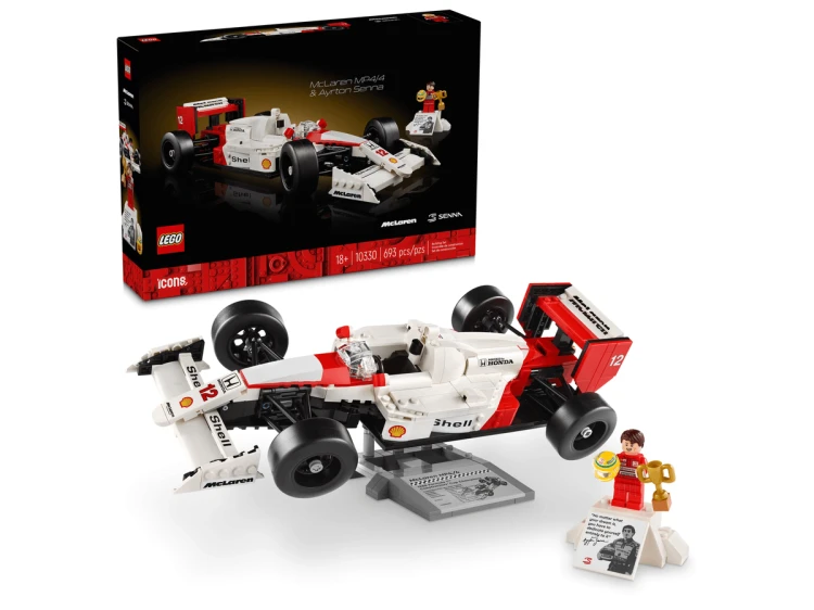 Klocki LEGO Icons 10330 McLaren MP4/4 i Ayrton Senna