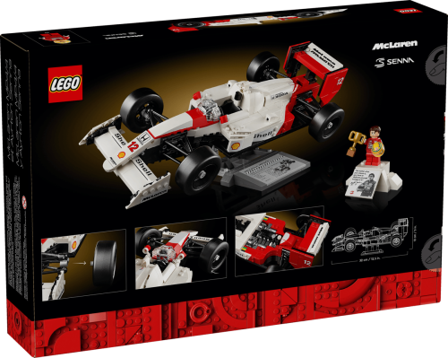 Klocki LEGO Icons 10330 McLaren MP4/4 i Ayrton Senna