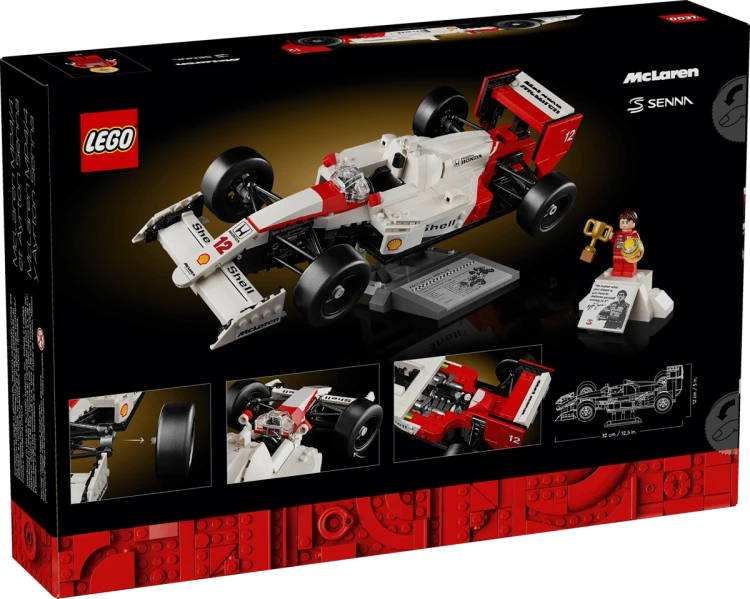 Klocki LEGO Icons 10330 McLaren MP4/4 i Ayrton Senna