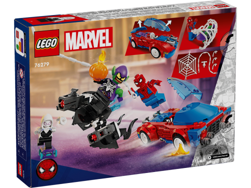 Klocki LEGO Marvel 76279 Wyścigówka Spider-Mana i Zielony Goblin