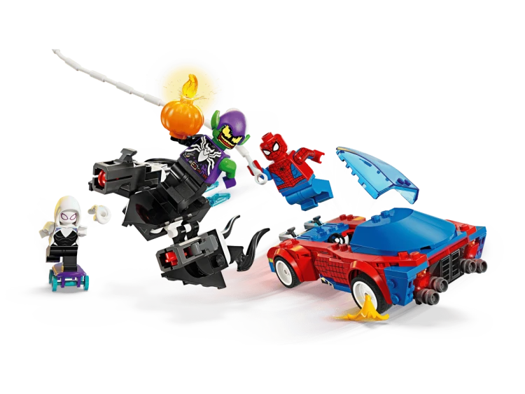 Klocki LEGO Marvel 76279 Wyścigówka Spider-Mana i Zielony Goblin