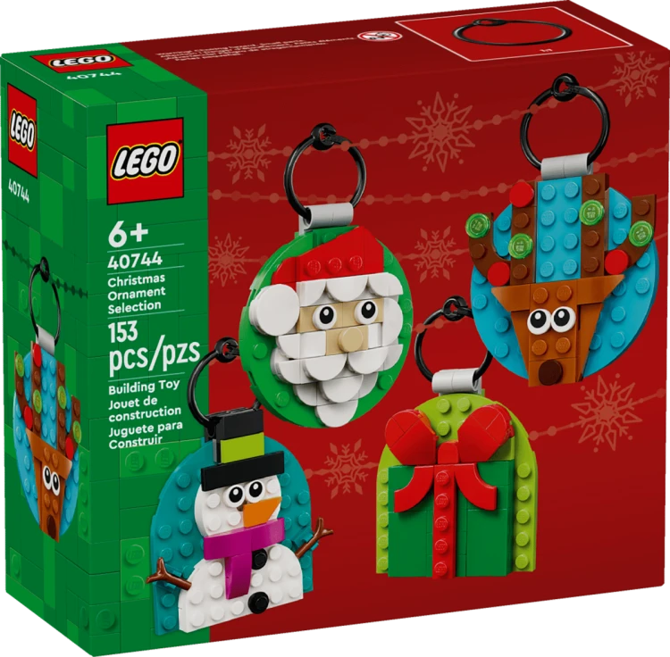 Klocki LEGO Inne 40744 Kolekcja ozdób świątecznych