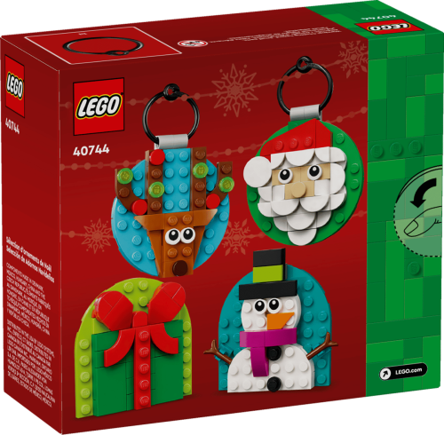 Klocki LEGO Inne 40744 Kolekcja ozdób świątecznych