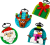Klocki LEGO Inne 40744 Kolekcja ozdób świątecznych
