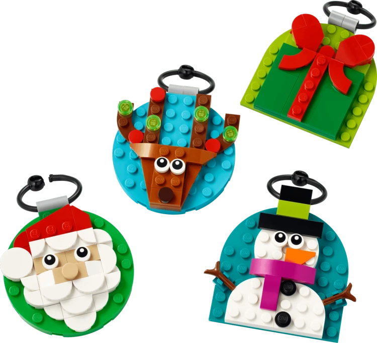 Klocki LEGO Inne 40744 Kolekcja ozdób świątecznych