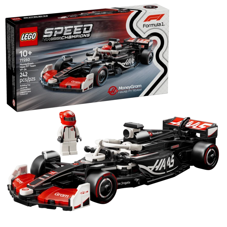 Klocki LEGO Speed Champions 77250 Bolid F1® MoneyGram Haas Team VF-24