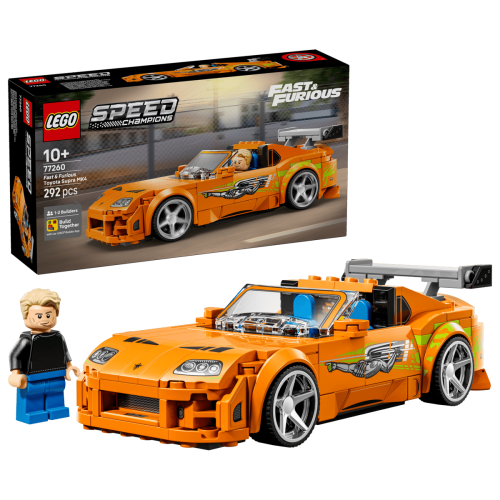 Klocki LEGO Speed Champions 77260 Szybcy i wściekli Toyota Supra MK4