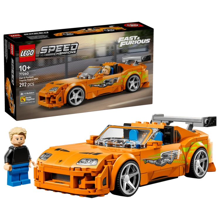 Klocki LEGO Speed Champions 77260 Szybcy i wściekli Toyota Supra MK4