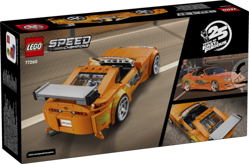 Klocki LEGO Speed Champions 77260 Szybcy i wściekli Toyota Supra MK4