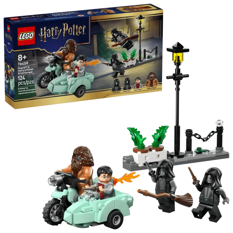 Klocki LEGO Harry Potter 76459 Ucieczka Hagrida i Harry’ego z Privet Drive