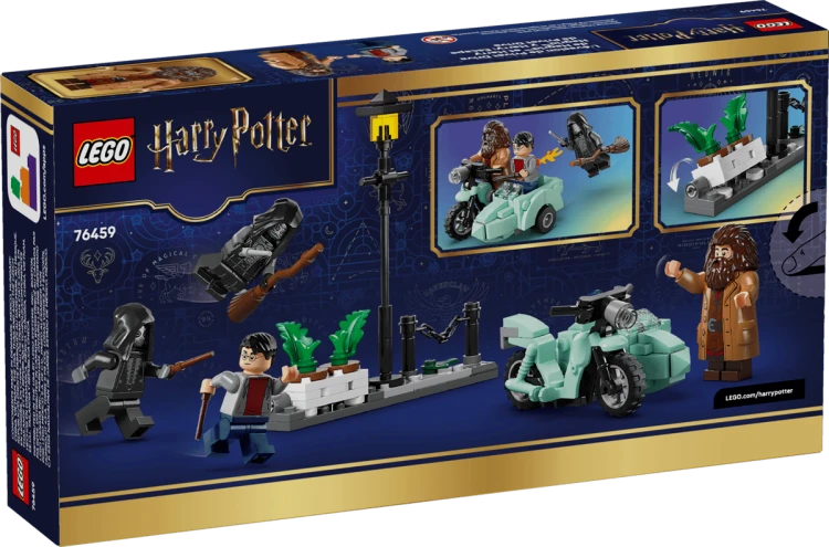 Klocki LEGO Harry Potter 76459 Ucieczka Hagrida i Harry’ego z Privet Drive