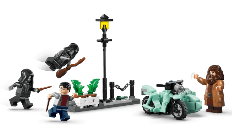 Klocki LEGO Harry Potter 76459 Ucieczka Hagrida i Harry’ego z Privet Drive
