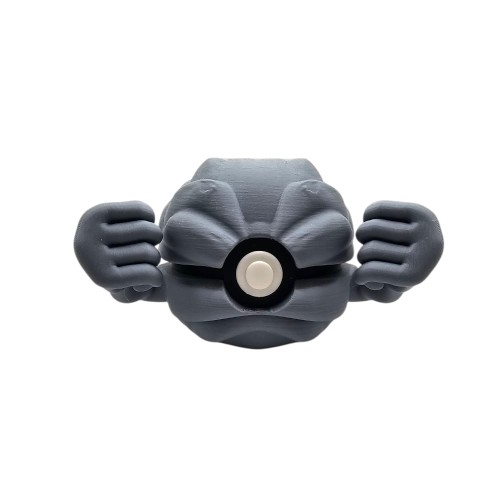 Geodude Ball – Figurka Pokemon - Kolekcjonerska Pokeball